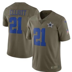 NEW: Men’s Dallas Cowboys Ezekiel Elliot - Nike - Salute to Service - Limited